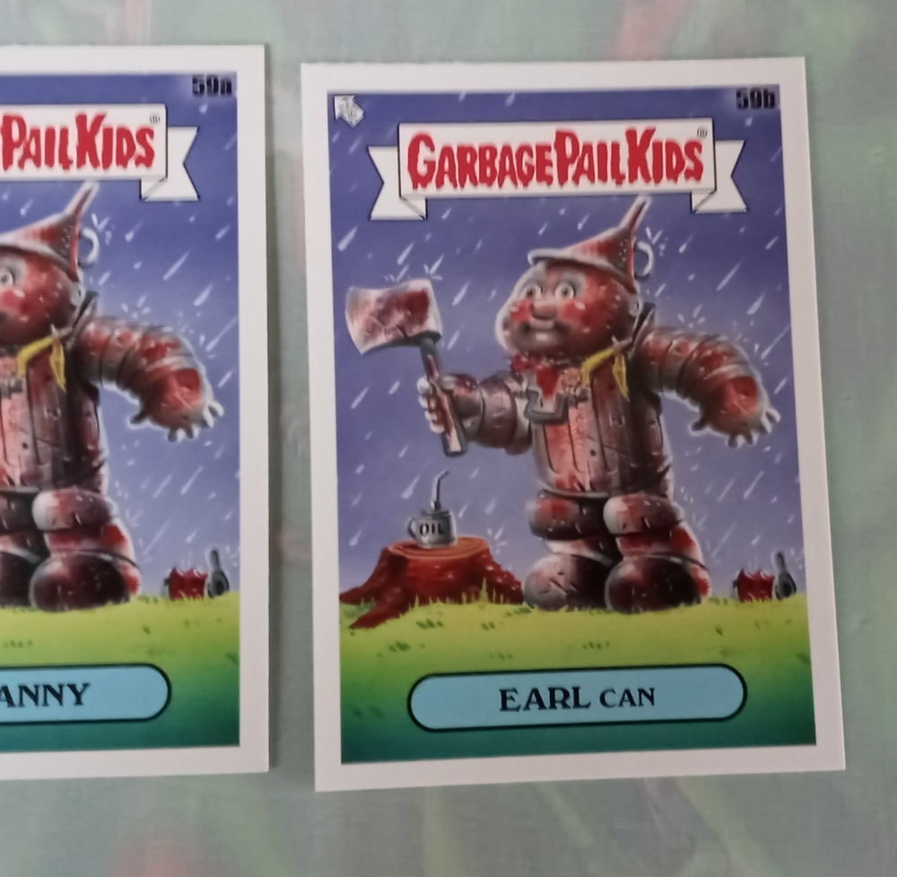 GPK sticker cards 35th Anniversary - 4card LOT Bundle